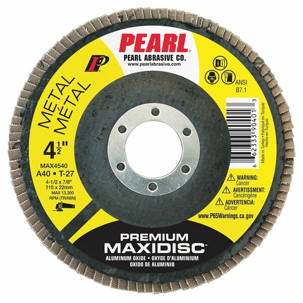 Pearl Premium AO Maxidisc 4-1/2 x 7/8 A40 T-27 MAX4540
